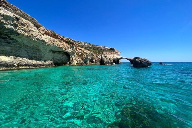 Half Day Malta Tour to Gozo Comino and Blue Lagoon Caves - Blue Lagoon brings the famous water and the crowds