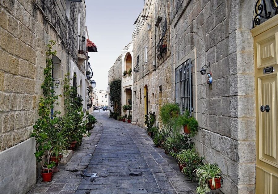 Local Villages Tour - Mellieha, Mosta, Naxxar & Mgarr - Mellieħa Bay and the village above the coast