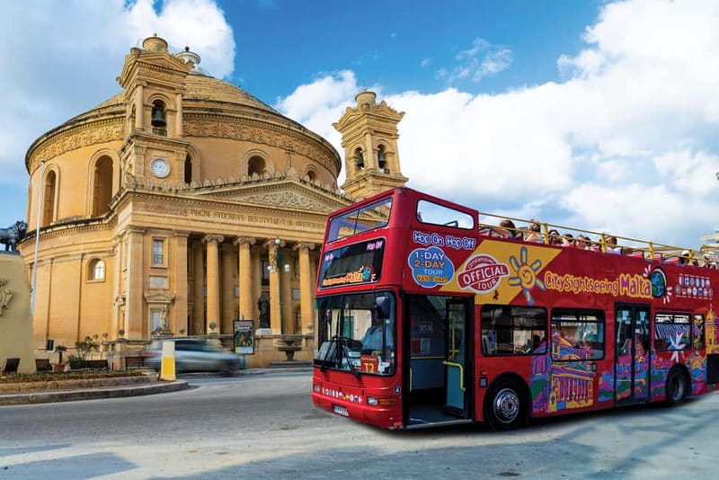 Malta: 2-Day Hop-On Hop-Off Bus & Harbour Cruise (CMO) - The North route and Mdina