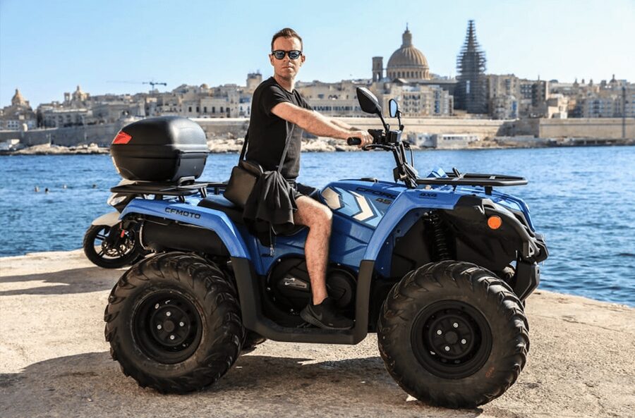 Malta: 4 hour Quad Bike Island Tour - Mistra Bay adds a real break from the road