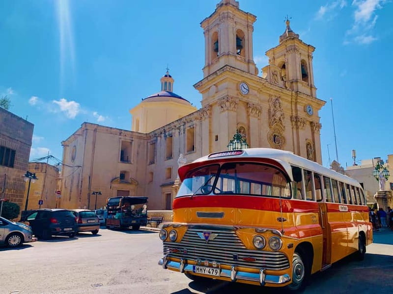 Malta: 5 hr Vintage Bus Tour - Mdina & Blue Grotto inc. food - Why this vintage bus tour works for a first day in Malta