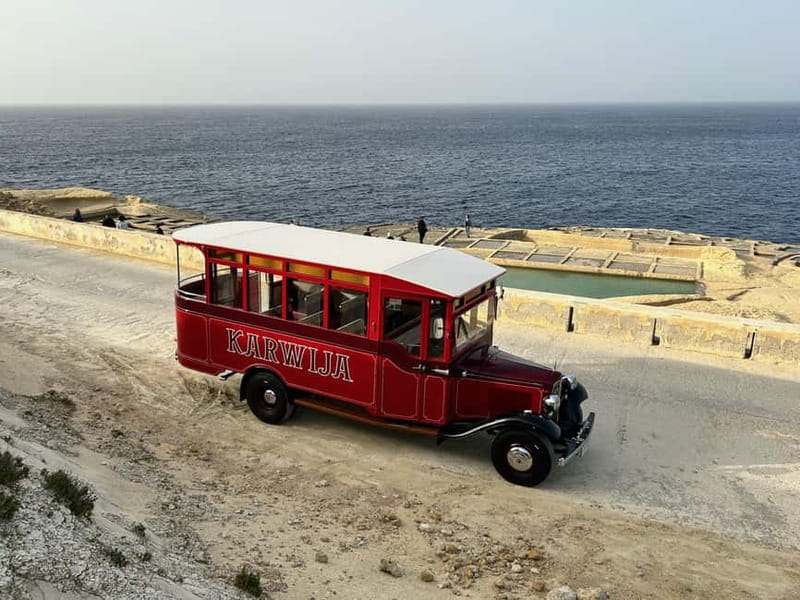 Malta: 5 hr Vintage Bus Tour - Mdina & Blue Grotto inc. food - Siġġiewi: the food stop that adds local character