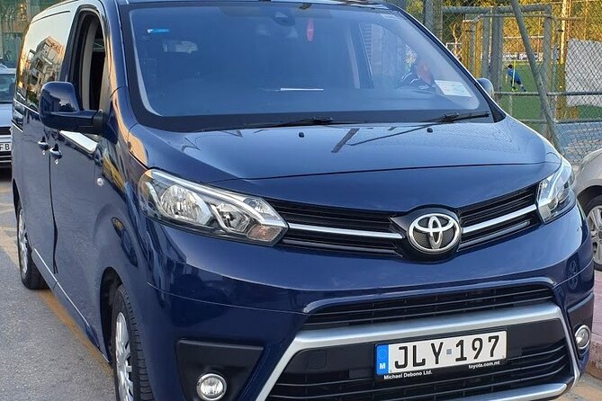 Malta Airport Cab Transfer to Bugibba /St Paul's Bay / Qawra Area - The 45-minute ride toward Bugibba, St Paul’s Bay, or Qawra