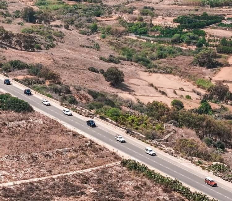 Malta: Around Comino Boat Trip with Gozo Guided Jeep Tour - Qala and Bellevedere: views across the channel
