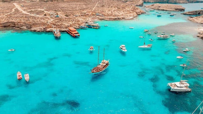 Malta: Around Comino Boat Trip with Gozo Guided Jeep Tour - Crystal Lagoon and Blue Lagoon by schooner