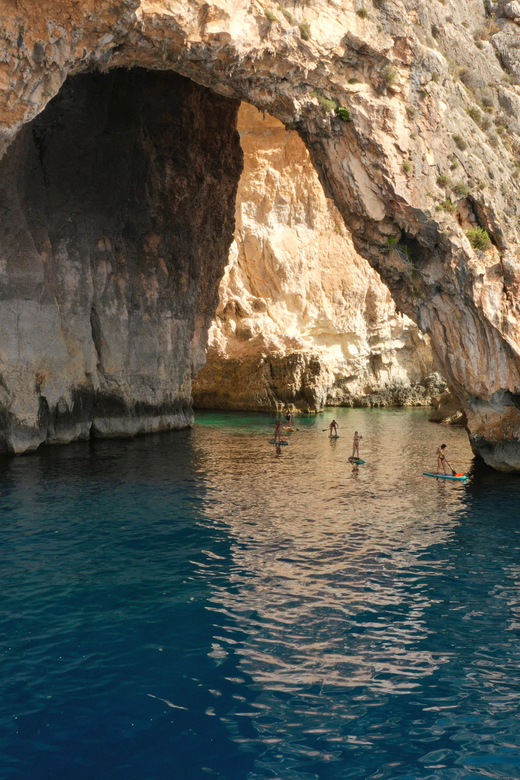 Malta: Blue Grotto SUP and Snorkeling Tour - Snorkeling in Malta’s clear water