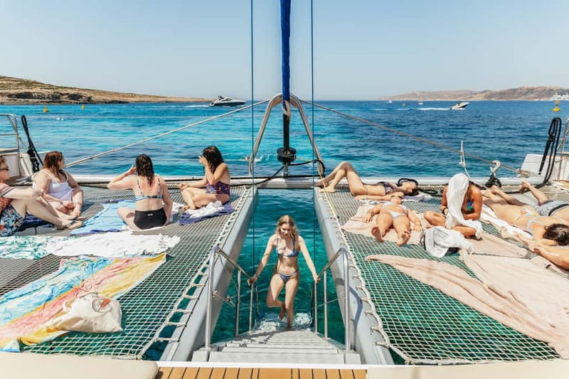 Malta: Blue Lagoon, Beaches & Bays Trip by Catamaran - My verdict: book it for the boat, not just the lagoon