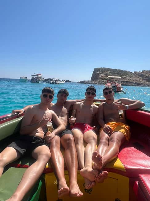 Malta: Blue Lagoon, Caves & around Comino Private Speedboat - Cominotto Reef and the short coastal cruise