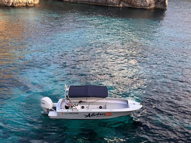 Malta: Blue Lagoon, Caves, Comino & Gozo Private Boat Trip - What is included on the boat