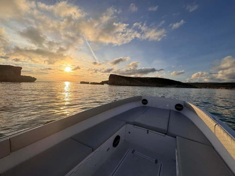 Malta: Blue Lagoon, Caves, Comino & Gozo Private Boat Trip - Crystal Lagoon for caves and deeper water