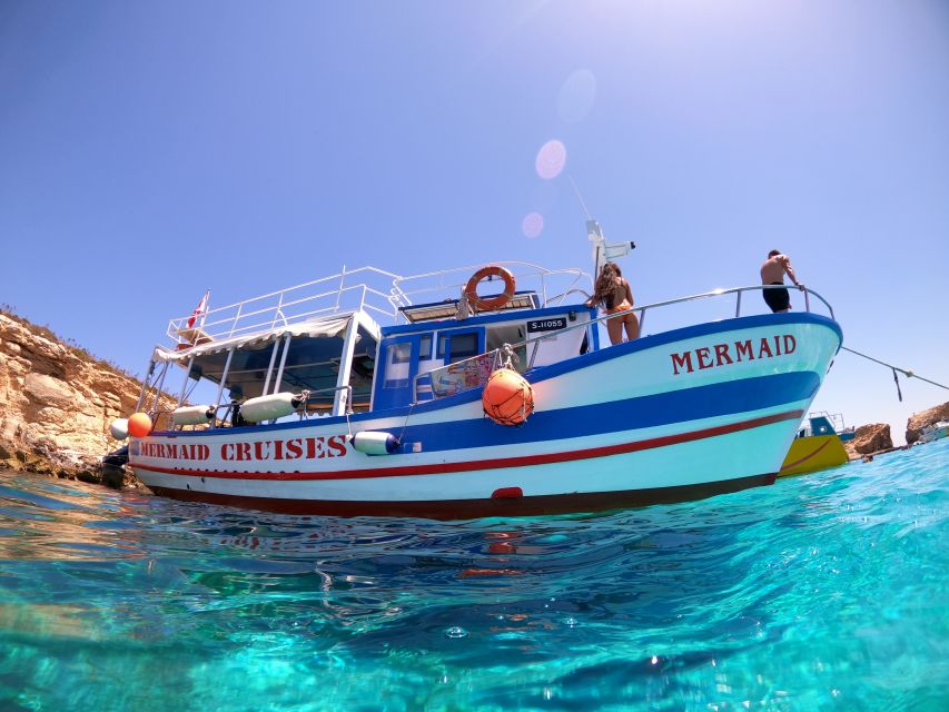 Malta: Blue Lagoon, Comino & St Paul's Islands Cruise - Setting out from Bugibba on The Mermaid