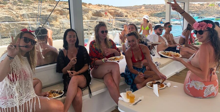 Malta: Blue Lagoon Evening Catamaran Cruise - What the $62 price really covers