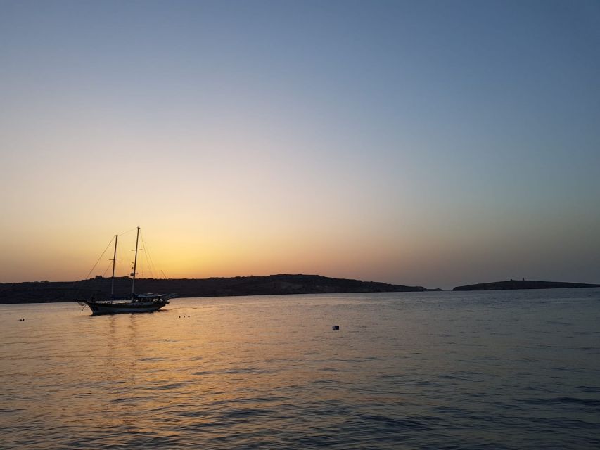 Malta: Blue Lagoon Evening Swim & Snorkel Boat Cruise - Leaving Bugibba and passing St. Paul’s Island
