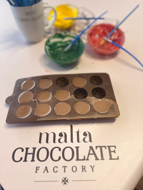 Malta: Chocolate Making Workshop - Painting time can feel rushed