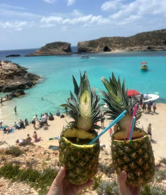 Malta: Comino, Blue Lagoon, Crystal Lagoon & Caves Cruise - Ahrax Cave, Coral Lagoon, and Comino’s north channel