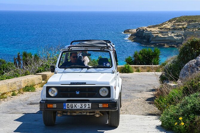 Malta: Comino Cruise and Jeep Tour with lunch and Transport - Gozo by jeep, from Qala to Victoria
