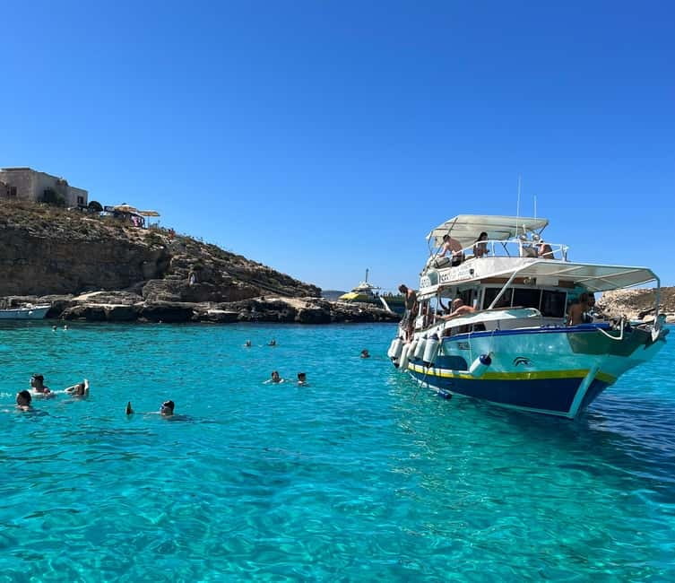 Malta: Comino, Gozo, Blue & Crystal Lagoon, and Caves Cruise - Key points to know before you book