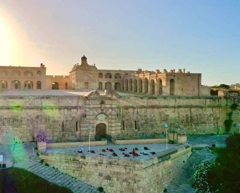Malta: Game of Thrones Location Yoga Class - The Manoel Fort meeting point and walk