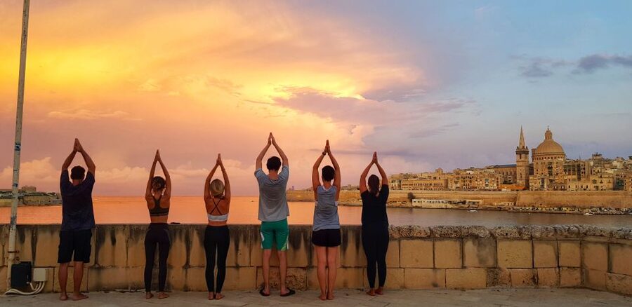 Malta: Game of Thrones Location Yoga Class - Bring a mat, towel, and water