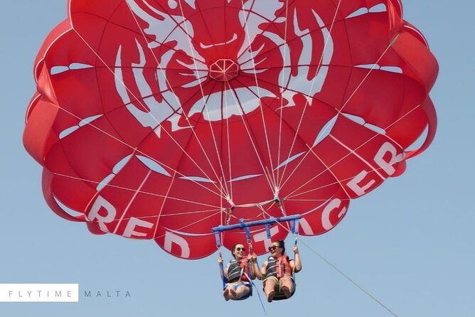 MALTA - Go & Fun Parasailing Free Photos & Videos - A short flight with a big view over Malta