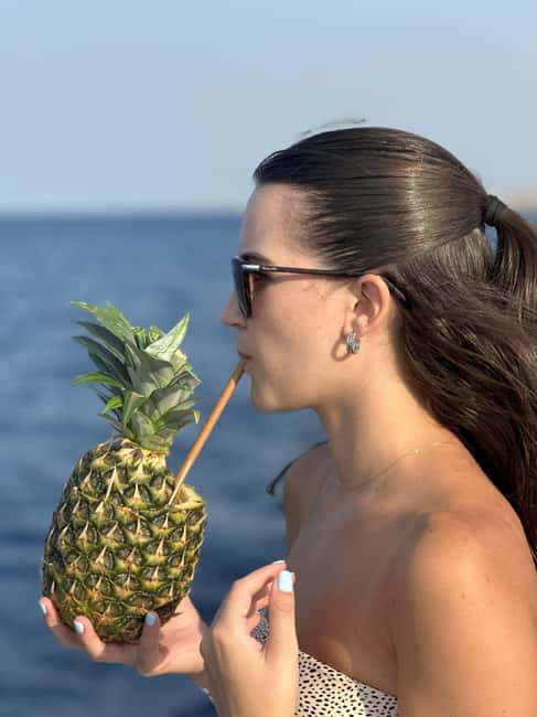 Malta: Gozo, Comino, Blue & Crystal Lagoon, & Caves Cruise - The Blue Lagoon: swim, slide, or stay dry