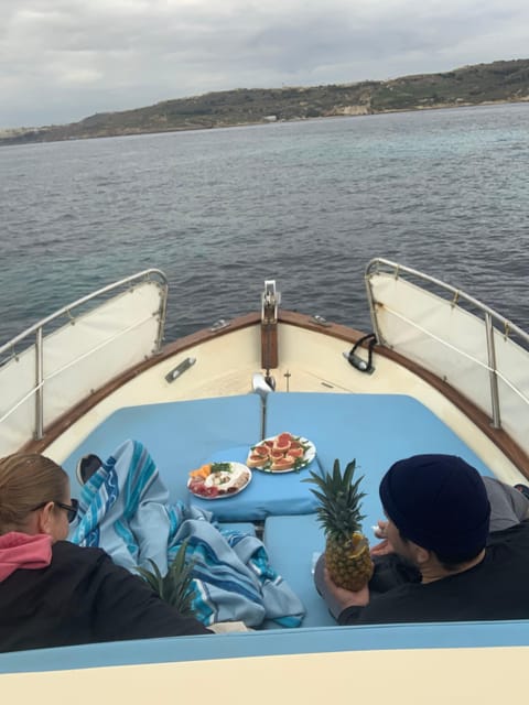 Malta Gozo & Comino: Boat Tour Best Price w/inclusions 4 hrs - Hondoq Bay adds Gozo and the clay shoreline