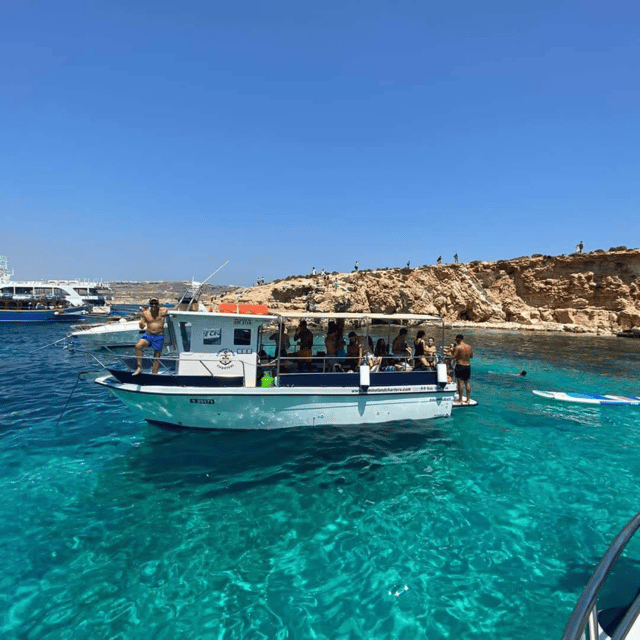 Malta: Gozo, Comino, Sea Caves, and Blue Lagoon Cruise - Starting behind the Cirkewwa café