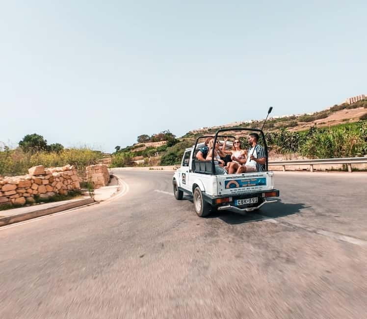 Malta: Gozo Full-Day Jeep with Lunch and Boat Transfers - Qala Belvedere and the first Gozo views