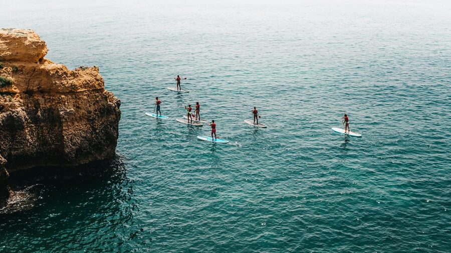 Malta: Guided SUP Tour - Swimming and photo stops along the route