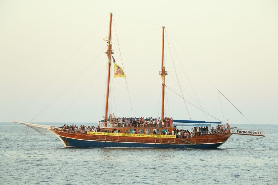 Malta: Lazy Pirate Boat Party with Drinks & Food - A sunset party boat, not a quiet sightseeing cruise