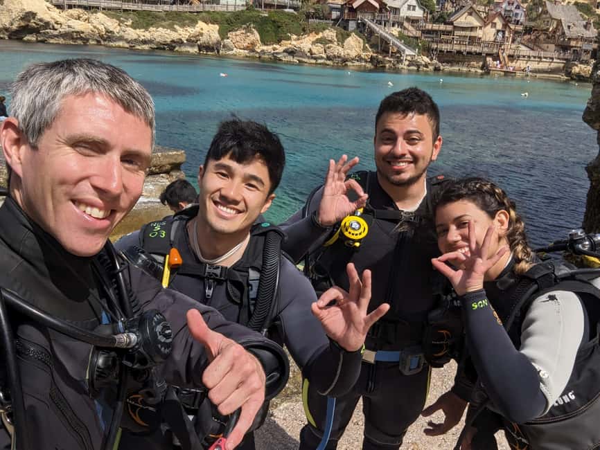 Malta: PADI Discover Scuba Diving Experience - What happens at New Dimension Scuba