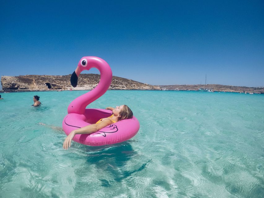 Malta: Private Boat Charter to Blue-Lagoon, Gozo & Comino - Starting at Cirkewwa and heading toward Comino