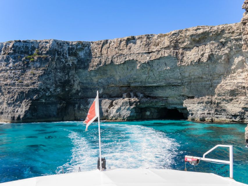 Malta: Sunset Cruise to the Blue Lagoon - Setting out from Bugibba Jetty