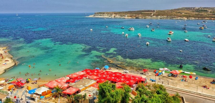 Malta: SUP Rental - Setting Out From St Thomas Bay