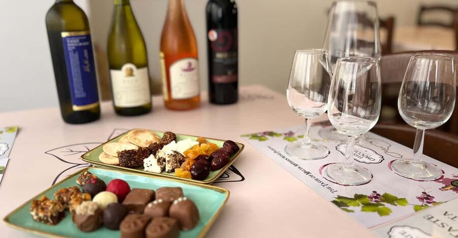 Malta: The Taste of Malta Artisan Wine Pairing - Finding Malta Chocolate Factory near Bugibba Square