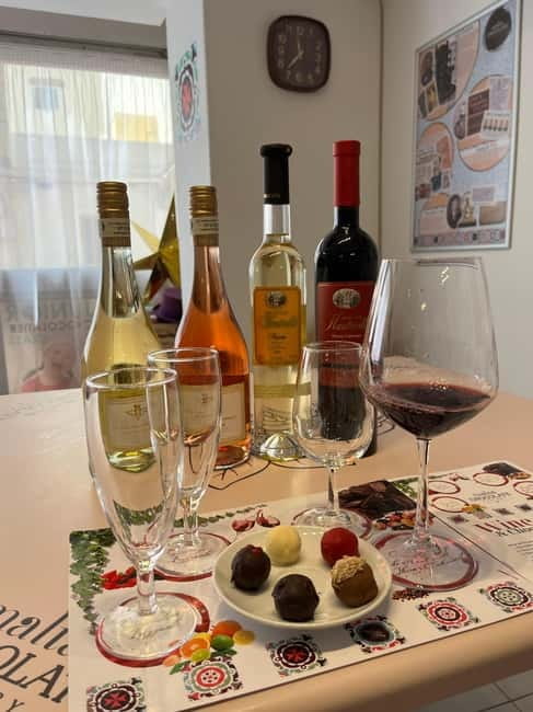Malta: Wine and Chocolate Pairing Experience - My take: book it for a local taste, not a winery tour