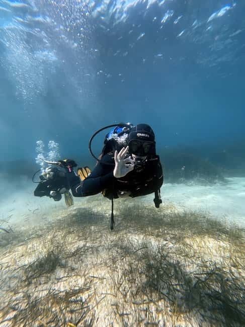 Malte : Baptême de plongée sous-marine en Français - More than 40 minutes in the Mediterranean