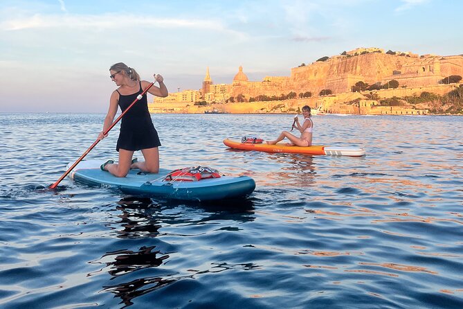 Manoel Island SUP Adventure - The Sliema break for swimming and snorkeling