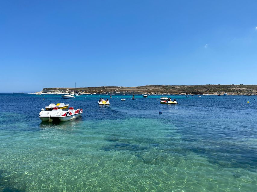 Marsaskala: Paddle Boat Rental in St. Thomas Bay - Finding Sea Caves Cliffs and Hidden Windows