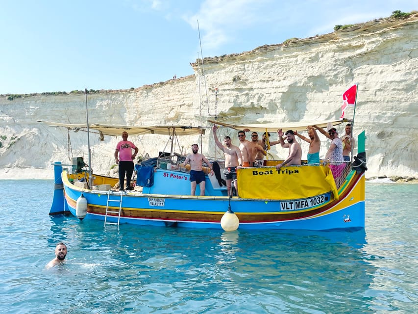 Marsaxlokk: Boat Trip to St Peter’s Pool - Key points to know before boarding