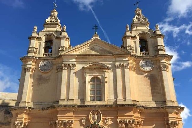 Mdina and Rabat Food and History Tour - St. Paul’s Cathedral and the Mdina Skyline