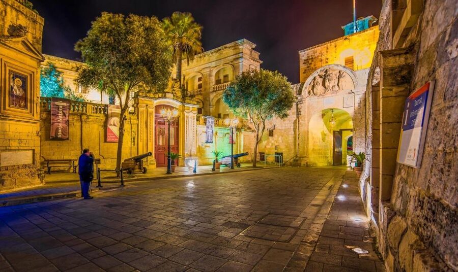 Mdina: Valletta Waterfront Area, Mdina, and Rabat Night Tour - Valletta’s bastions and the Grand Harbour