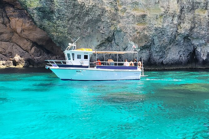 Mellieha: Gozo, Comino, Sea Caves, and Blue Lagoon Cruise - Santa Marija Bay offers a quieter side of Comino