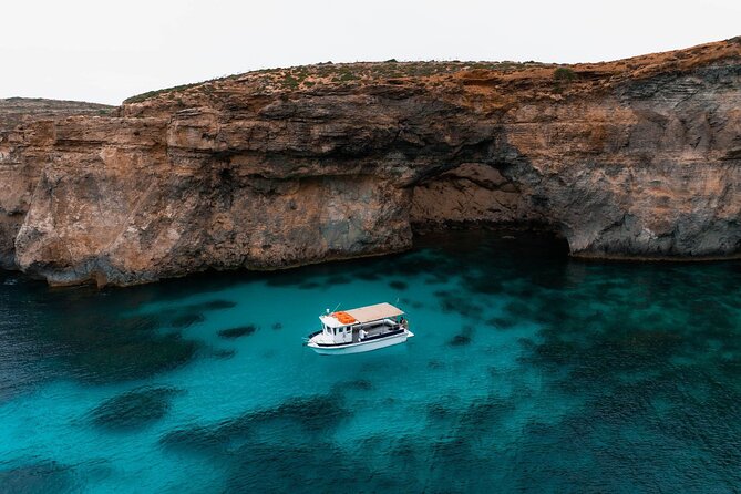 Mellieha: Gozo, Comino, Sea Caves, and Blue Lagoon Cruise - Crystal Lagoon: the strongest swimming stop