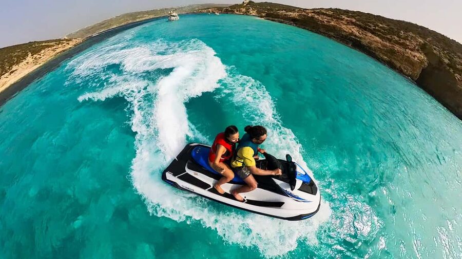 Mellieha: Jet Ski Rental - Ten minutes on Malta’s clear water