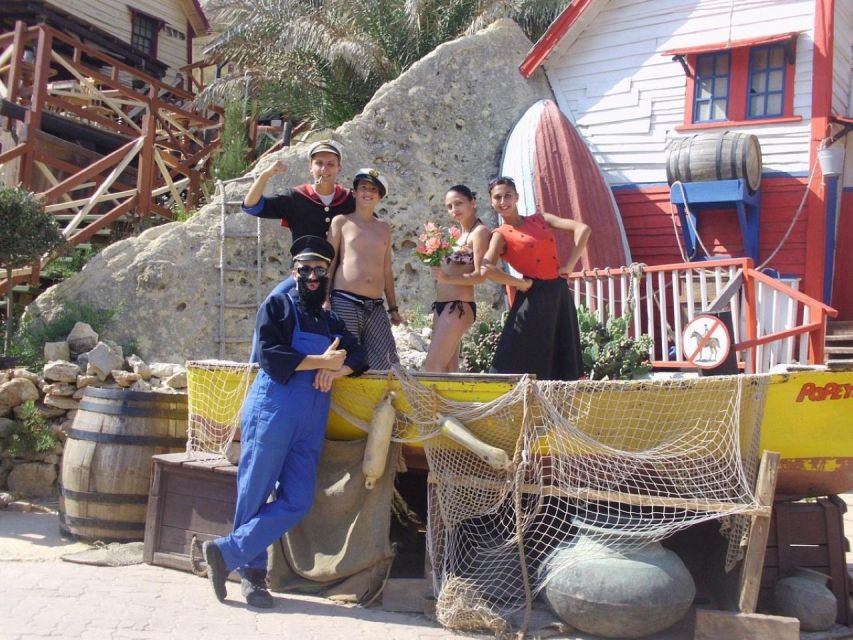 Mellieha: Popeye Village Entry Ticket - Anchor Bay swimming and the summer water park