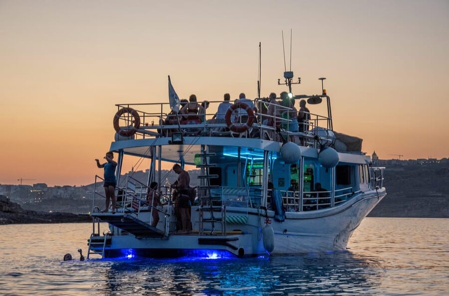 Mellieha: Two Bay Evening Cruise Including The Blue Lagoon - Weather changes can alter the route
