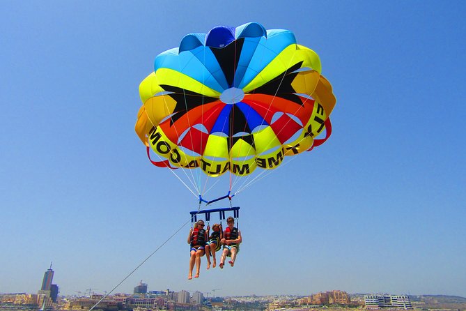 Parasailing In Malta - The boat ride adds more than a transfer
