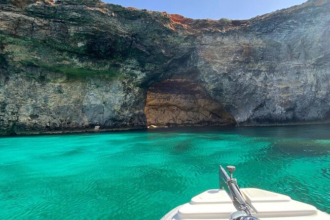 Private Boat Tour to Blue Lagoon Comino Caves and Gozo - A Small Boat Makes the Difference