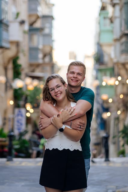 Private Couples Photoshoot in Malta - What happens during the 30-minute session